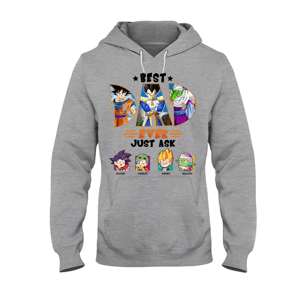Best Dad Ever - Personalized Seven Balls T-shirt and Hoodie