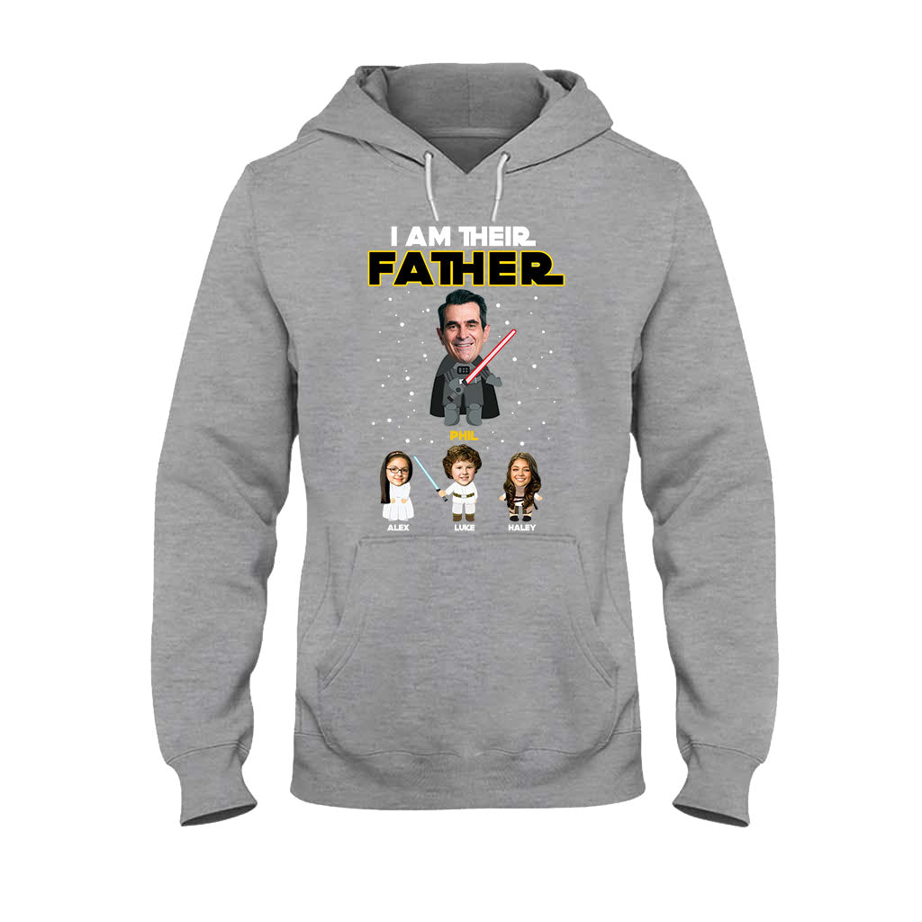 I Am Their Father - Personalized Father's Day Father T-shirt and Hoodie