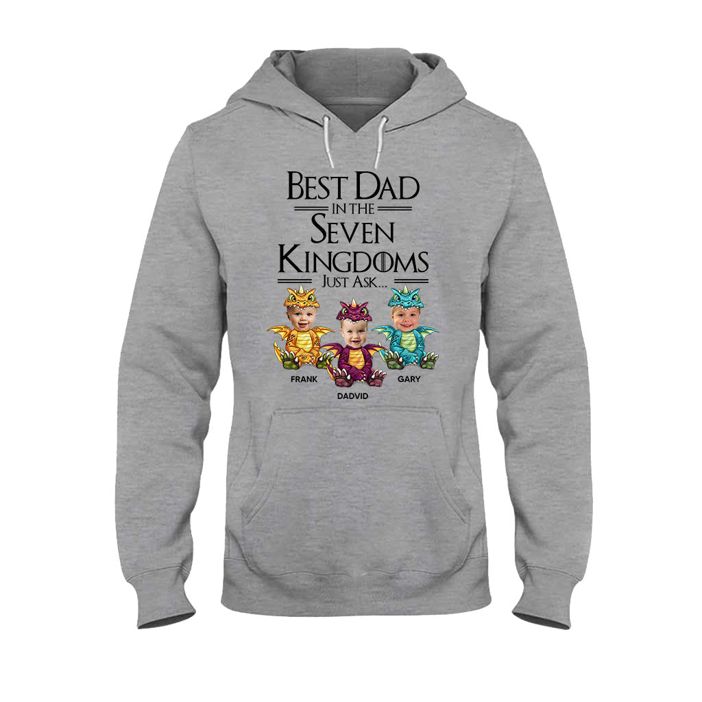 Best Dad In The Seven Kingdoms - Personalized Thrones Game T-shirt and Hoodie