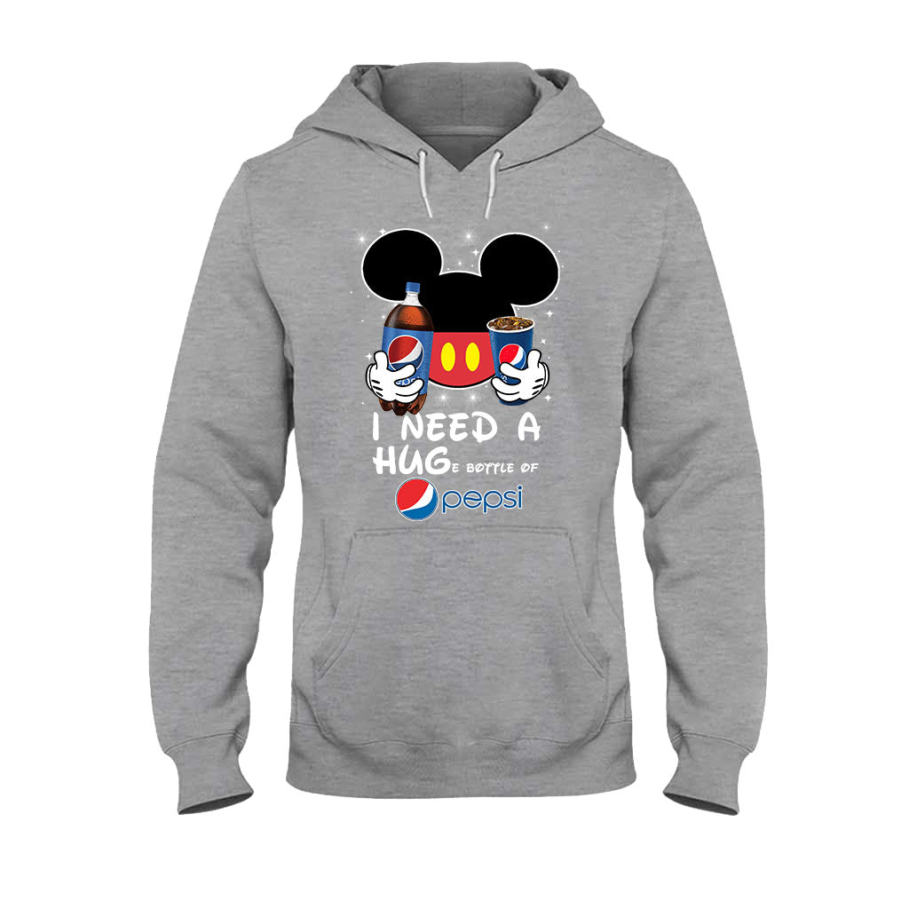 I Need A Hug - Personalized Blue Soft Drink T-shirt and Hoodie