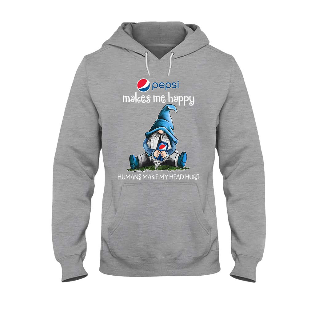 Humans Make My Head Blue Soft Drink T-shirt and Hoodie