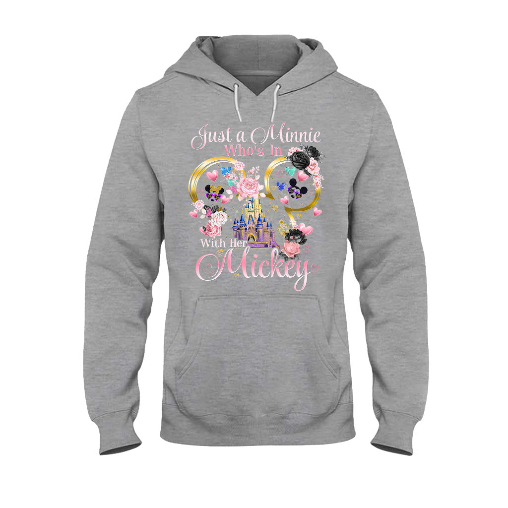 Just A Girl - Couple Mouse T-shirt and Hoodie