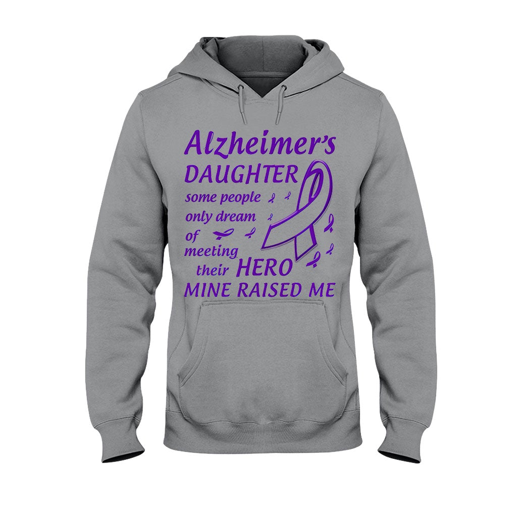 Alzheimer Daughter - Alzheimer Awareness T-shirt And Hoodie 072021
