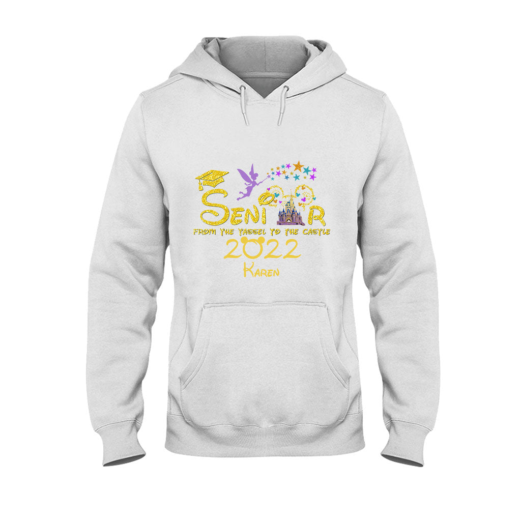 From The Tassel To The Castle - Personalized Graduation T-shirt and Hoodie