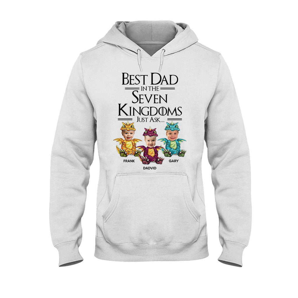 Best Dad In The Seven Kingdoms - Personalized Thrones Game T-shirt and Hoodie