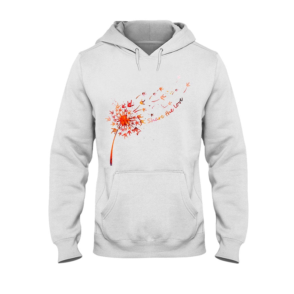 Share The Love - Dandelion ASL T-shirt and Hoodie 112021