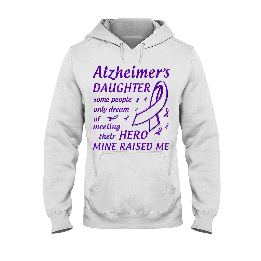 Alzheimer Daughter - Alzheimer Awareness T-shirt And Hoodie 072021