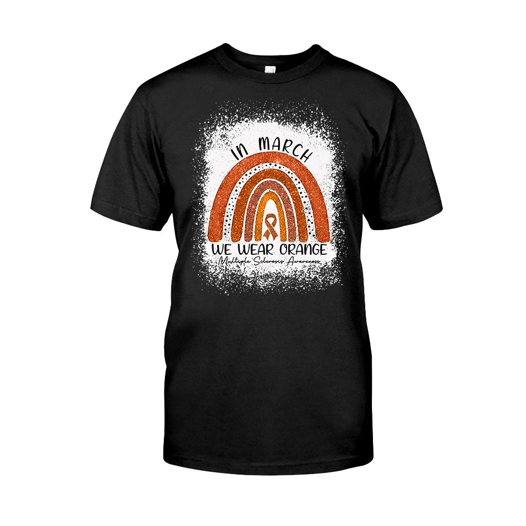 In March We Wear Orange - Multiple Sclerosis Awareness T-shirt And Hoodie 092021