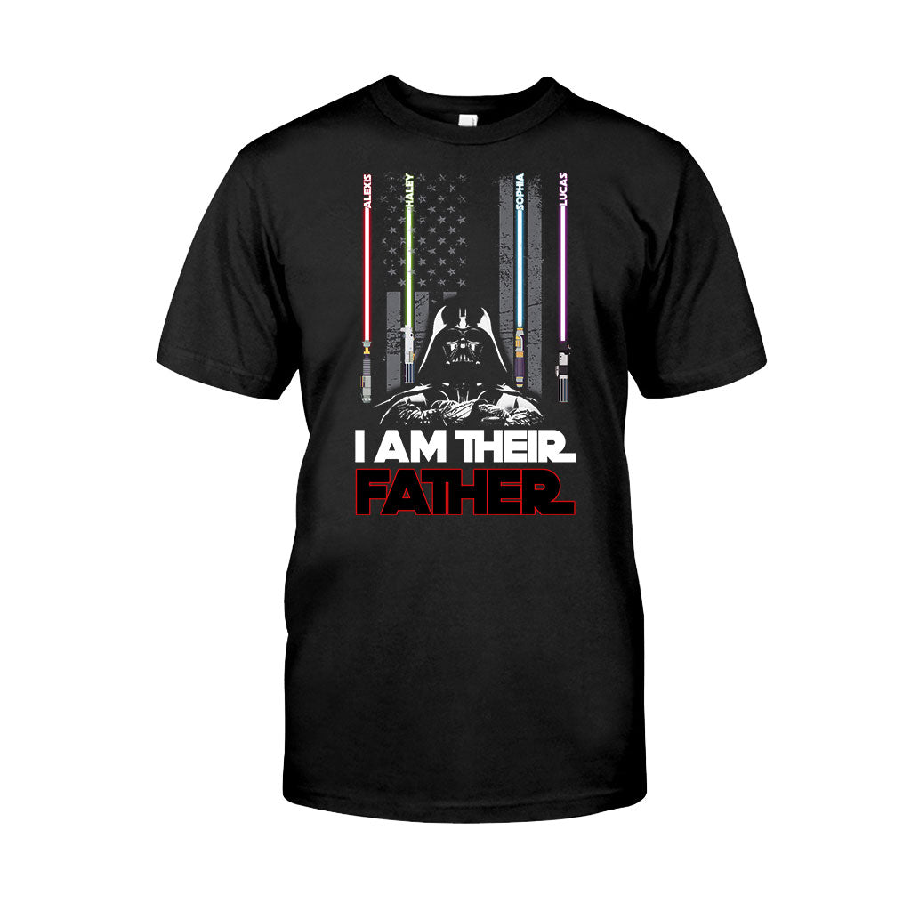 I Am Their Father - Personalized Father's day Father T-shirt and Hoodie