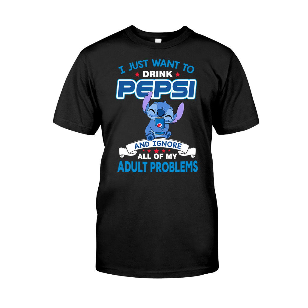 I Just Want To Drink - Blue Soft Drink T-shirt and Hoodie