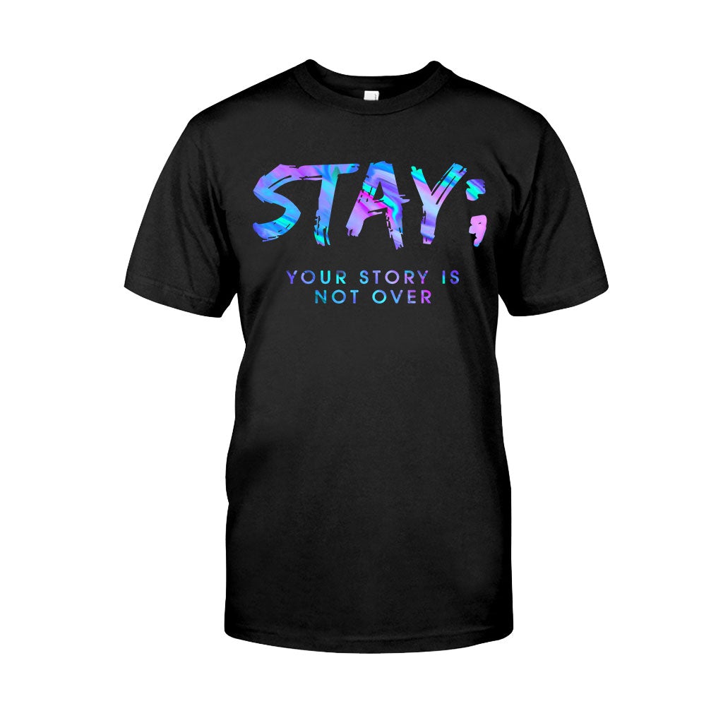Stay - Suicide Prevention T-shirt And Hoodie 062021
