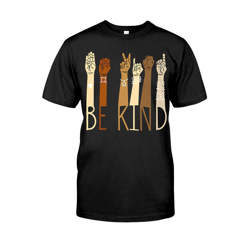 Be Kind - American Sign Language T-shirt And Hoodie 062021