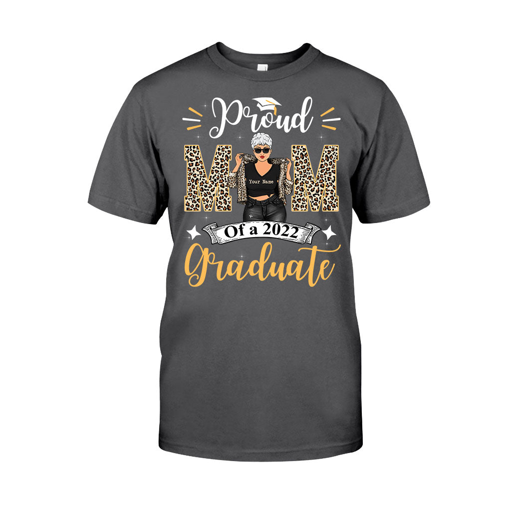 Senior & Proud Mom - Personalized Graduation T-shirt and Hoodie