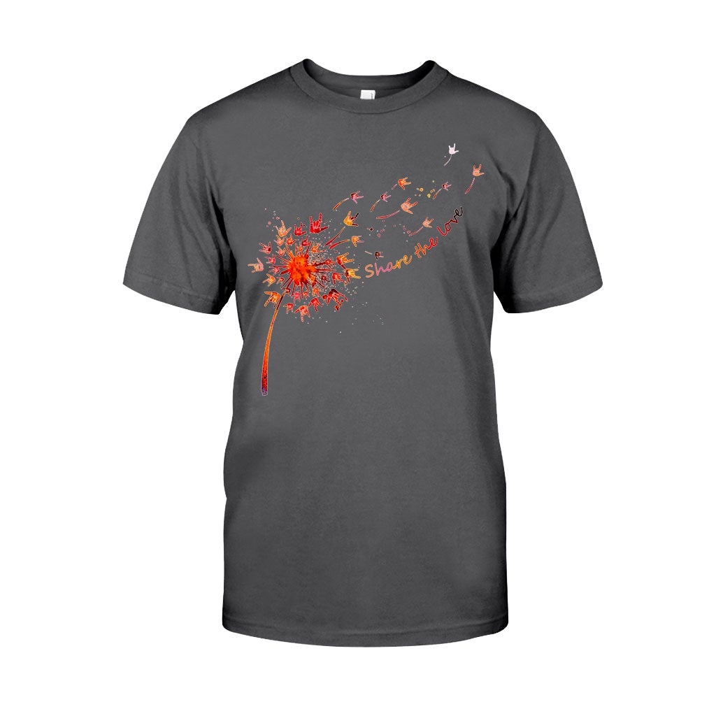 Share The Love - Dandelion ASL T-shirt and Hoodie 112021
