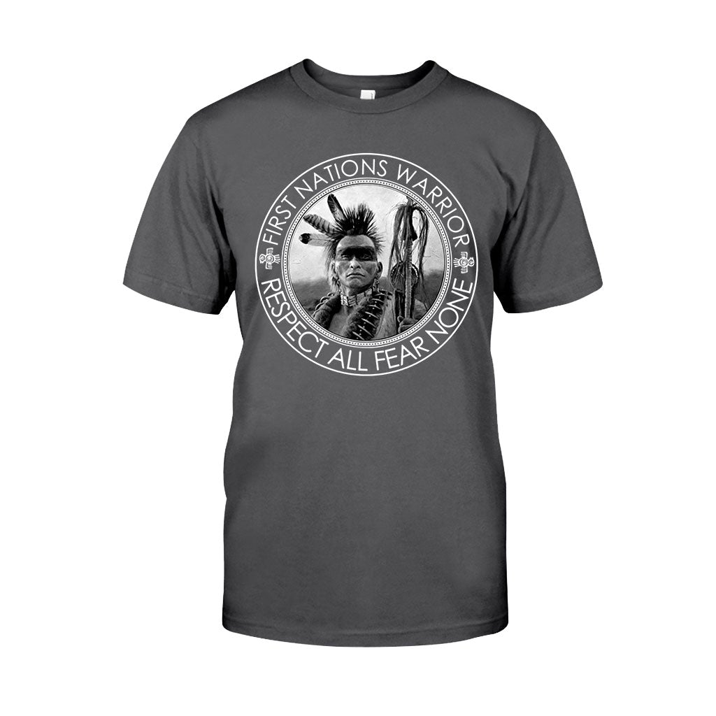 First Nation Warrior - American Indian T-shirt and Hoodie 1121