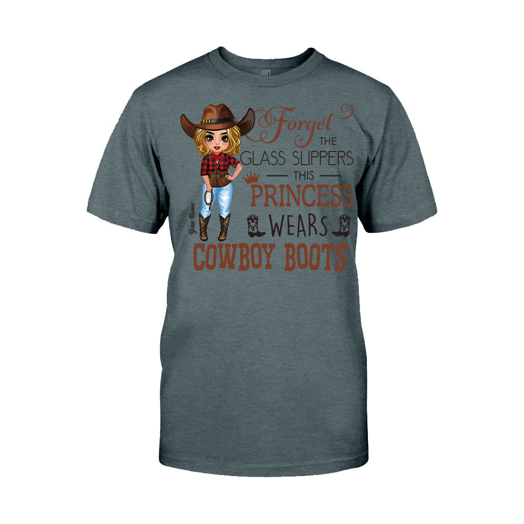 Forget The Glass Slipper - Personalized Country Girl T-shirt and Hoodie