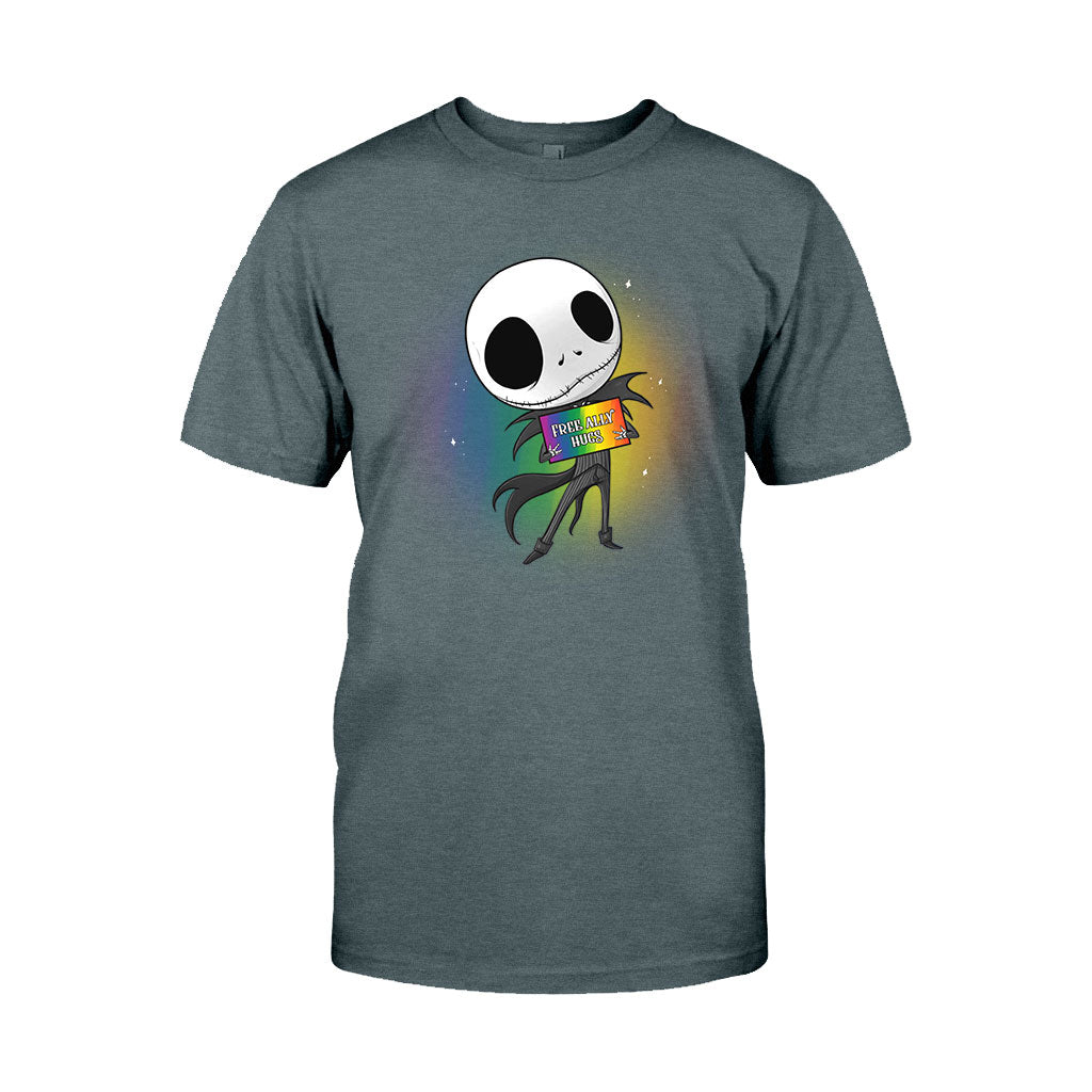 Free Ally Hugs Are - LGBT Support T-shirt and Hoodie