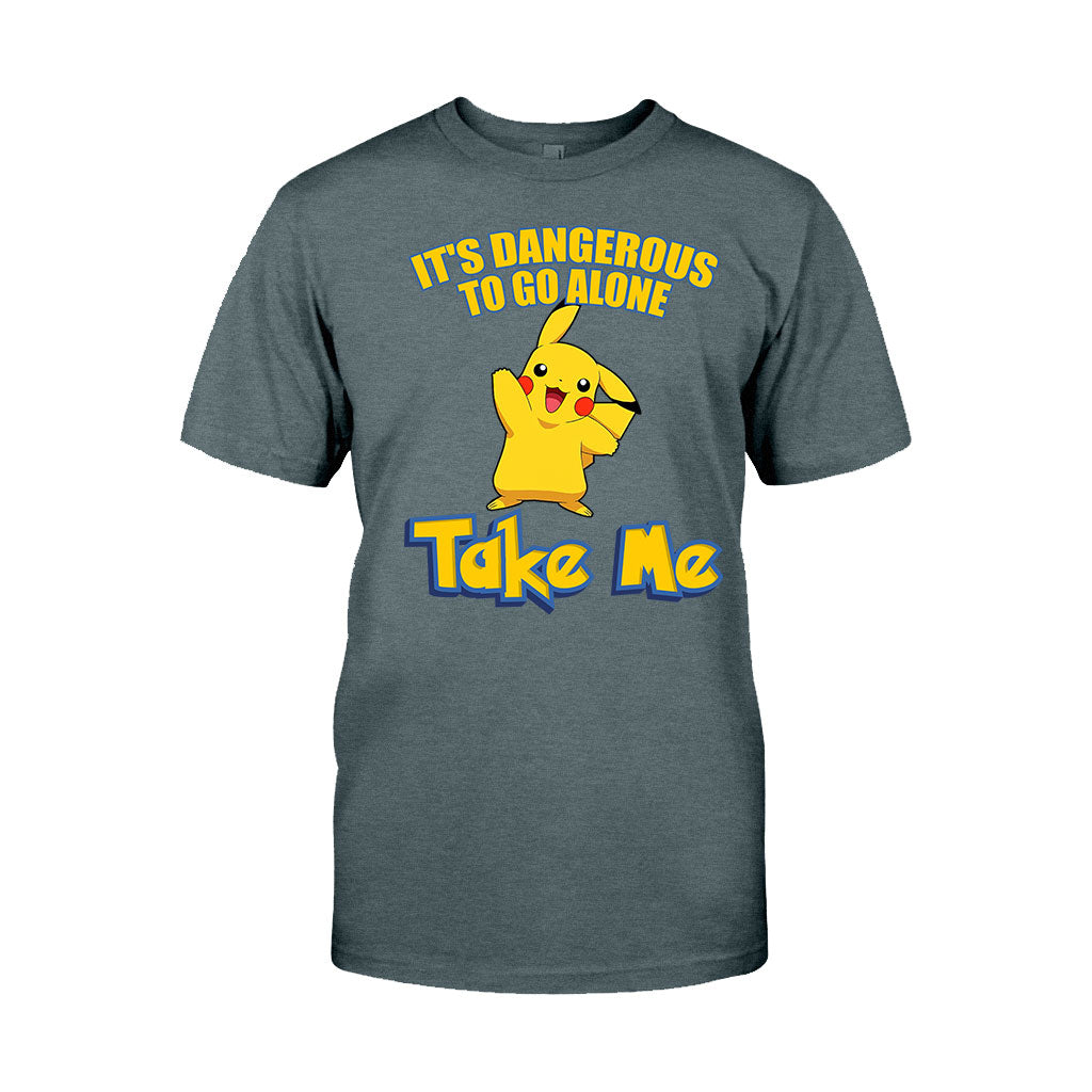 It's Dangerous To Go Alone - Personalized Monster Trainer T-shirt and Hoodie