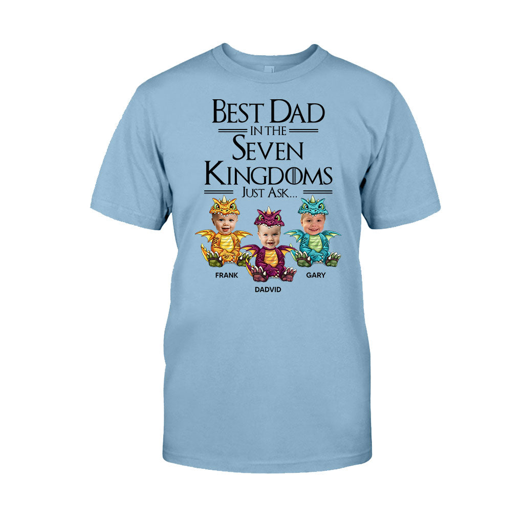Best Dad In The Seven Kingdoms - Personalized Thrones Game T-shirt and Hoodie