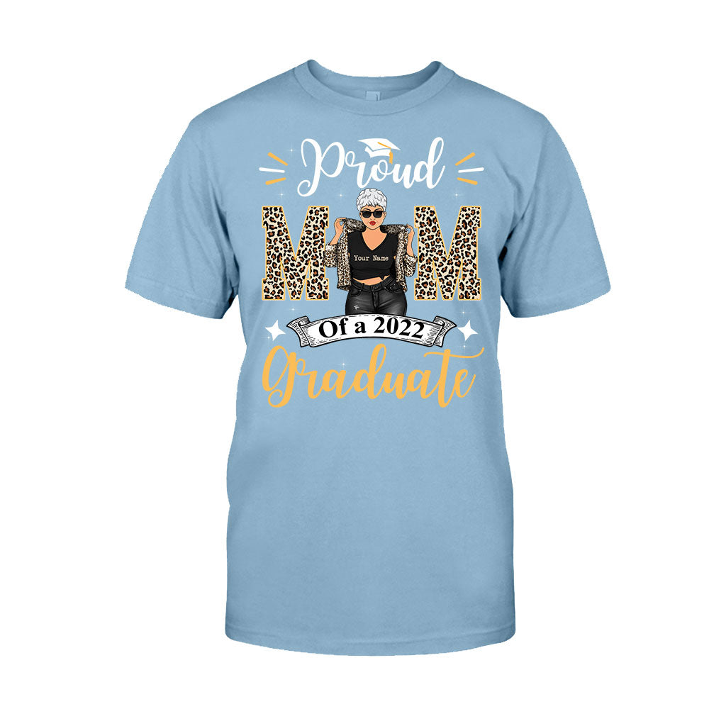 Senior & Proud Mom - Personalized Graduation T-shirt and Hoodie