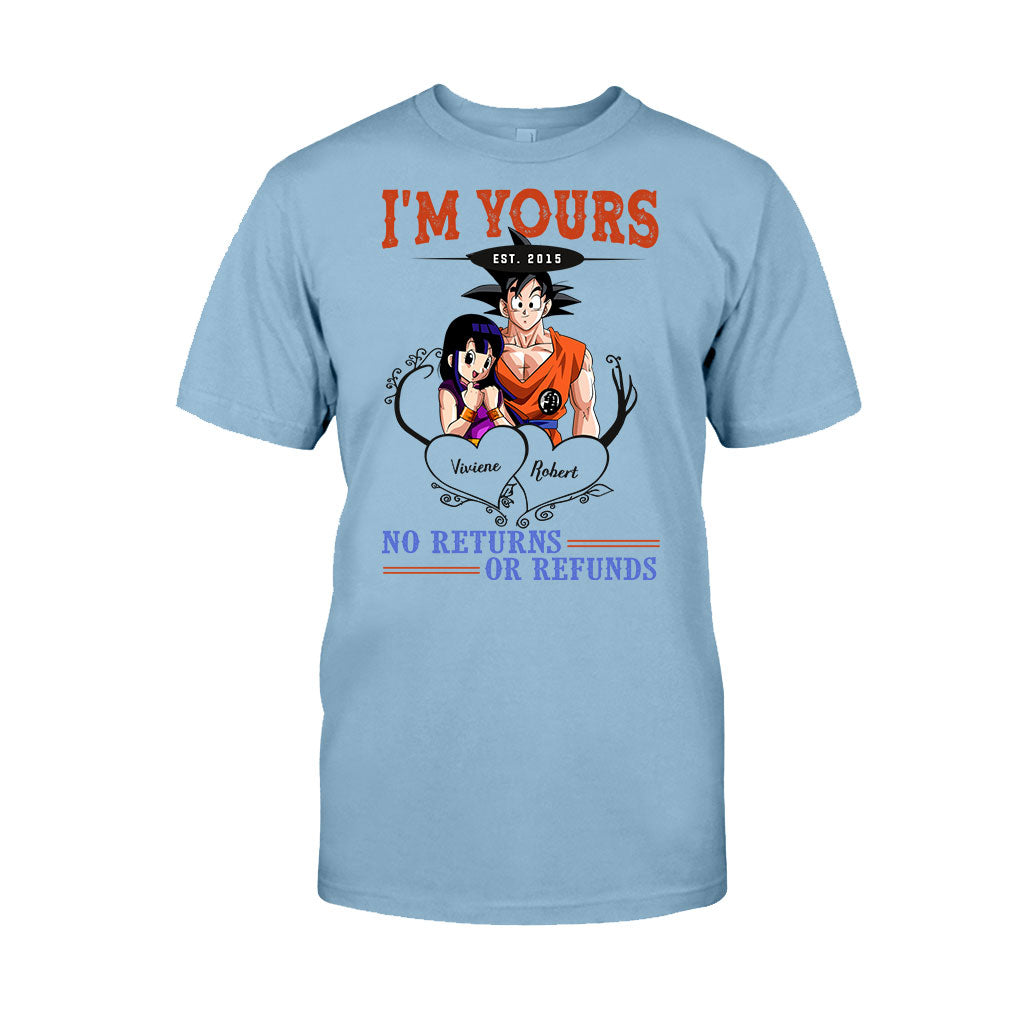 I'm Yours No Returns Or Refunds - Personalized Seven Balls T-shirt and Hoodie