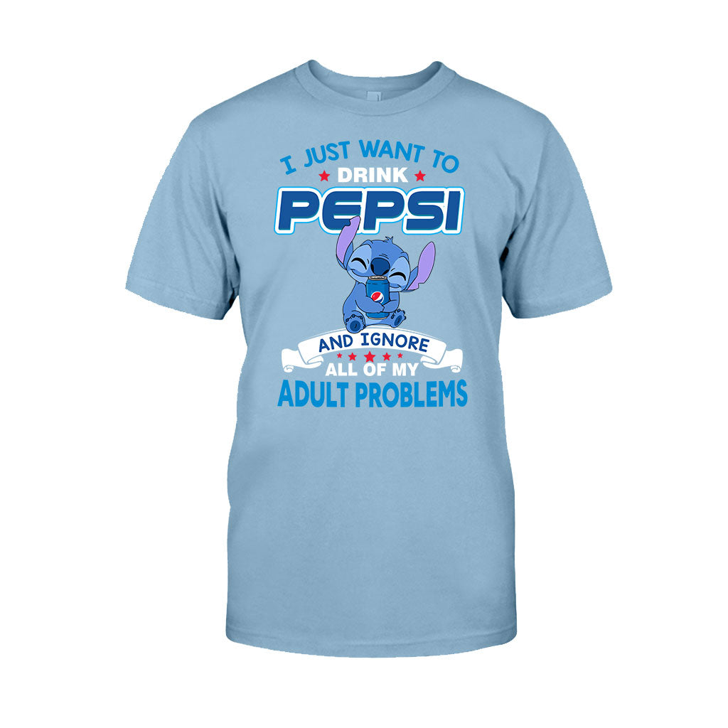 I Just Want To Drink - Blue Soft Drink T-shirt and Hoodie