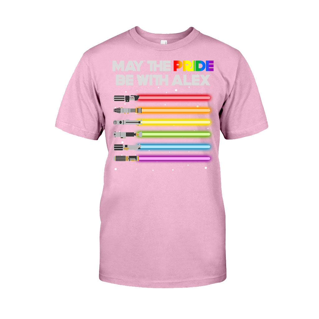 May The Pride Be With You - Personalized LGBT Support T-shirt and Hoodie