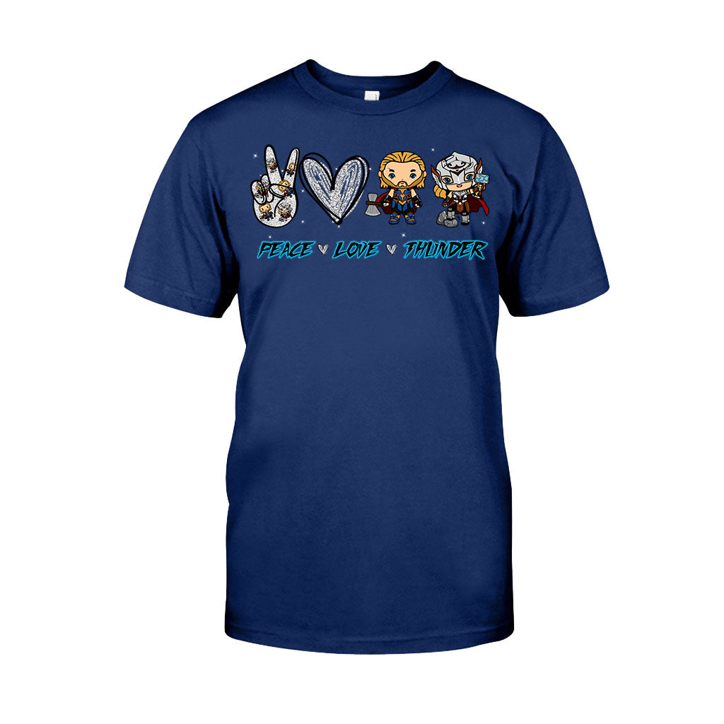 Peace Love Thunder - T-shirt and Hoodie