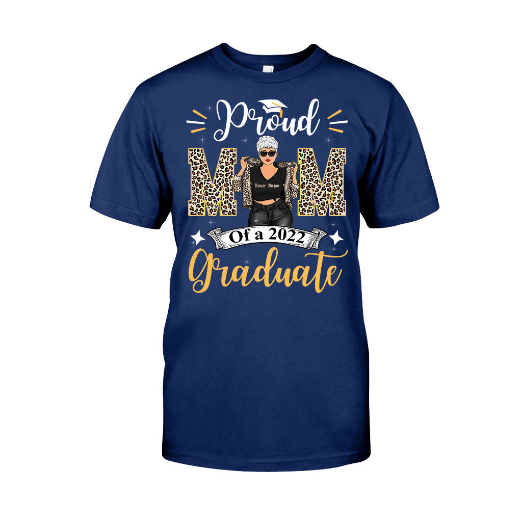 Senior & Proud Mom - Personalized Graduation T-shirt and Hoodie