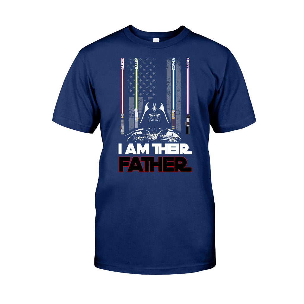 I Am Their Father - Personalized Father's day Father T-shirt and Hoodie