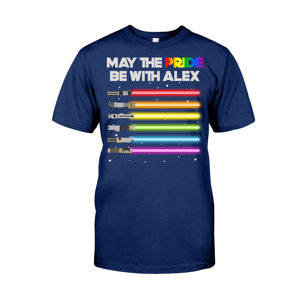 May The Pride Be With You - Personalized LGBT Support T-shirt and Hoodie