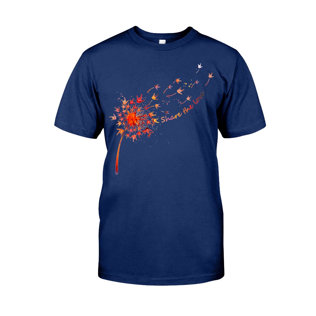 Share The Love - Dandelion ASL T-shirt and Hoodie 112021
