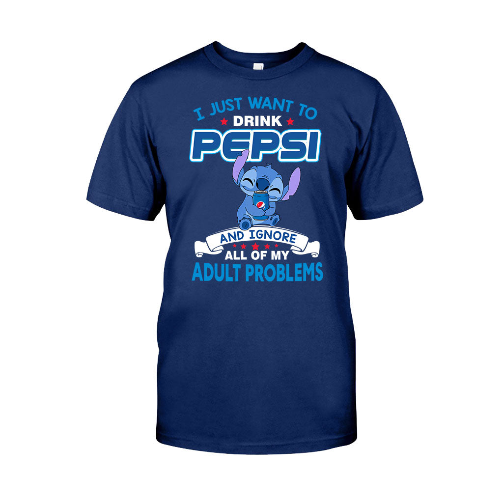 I Just Want To Drink - Blue Soft Drink T-shirt and Hoodie