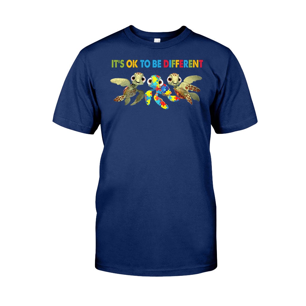 It's Ok To Be Different - Autism Awareness T-shirt And Hoodie 062021