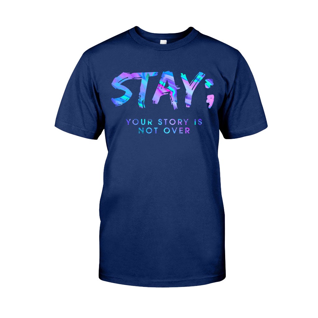 Stay - Suicide Prevention T-shirt And Hoodie 062021