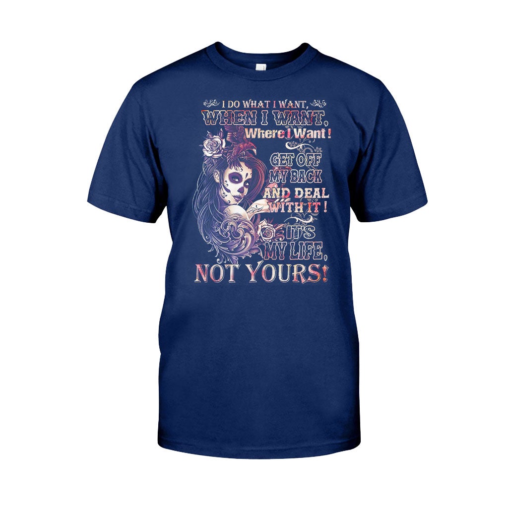 I Do What I Want - Skull T-shirt And Hoodie 072021