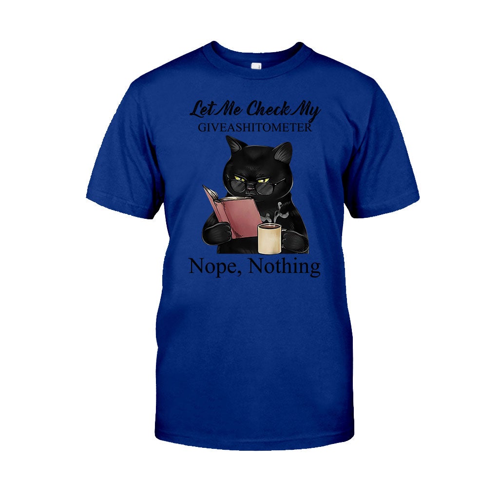 Let Me Check - Black Cat T-shirt And Hoodie 062021