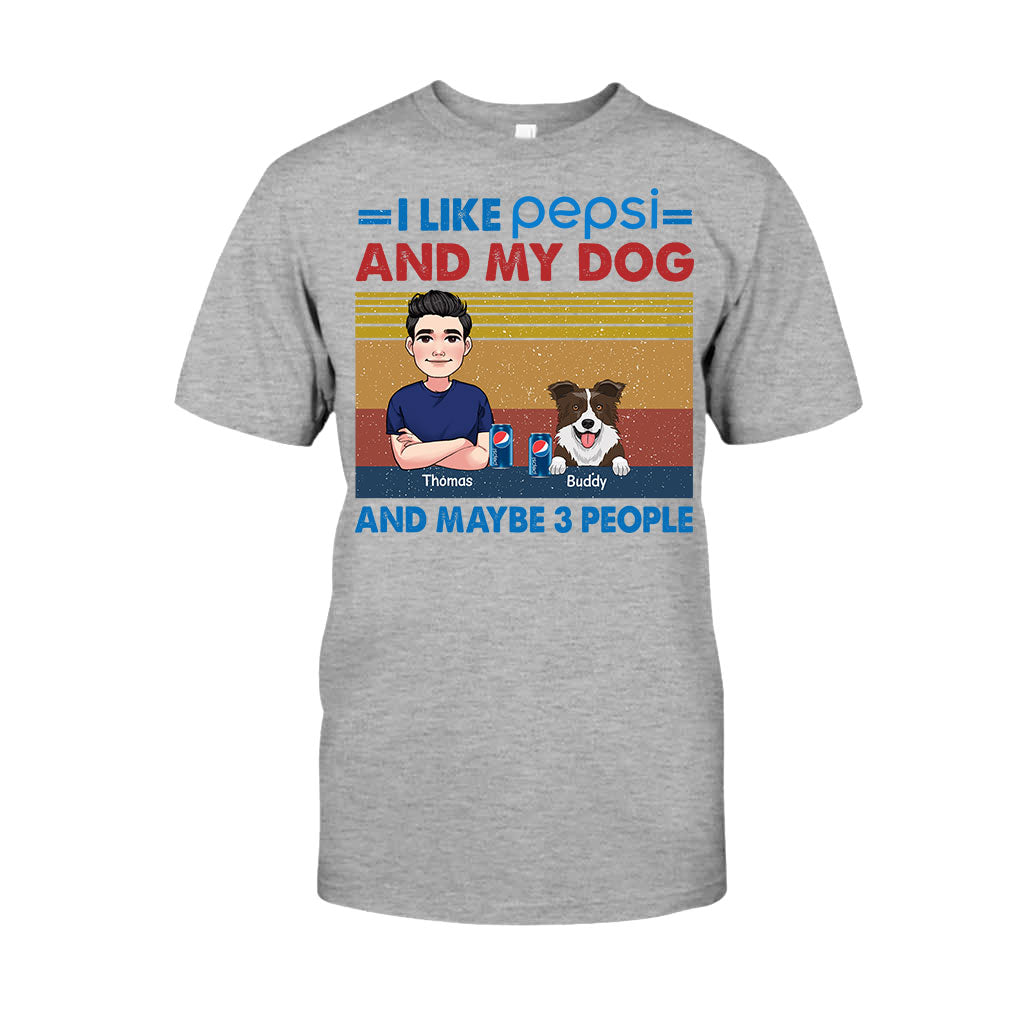 I Like My Drink - Personalized Blue Soft Drink T-shirt and Hoodie