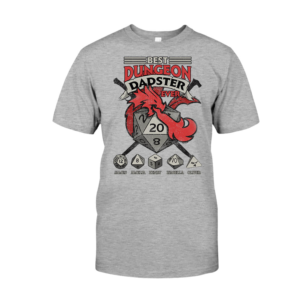 Best Dragon Dadster Ever - Personalized RPG T-shirt and Hoodie
