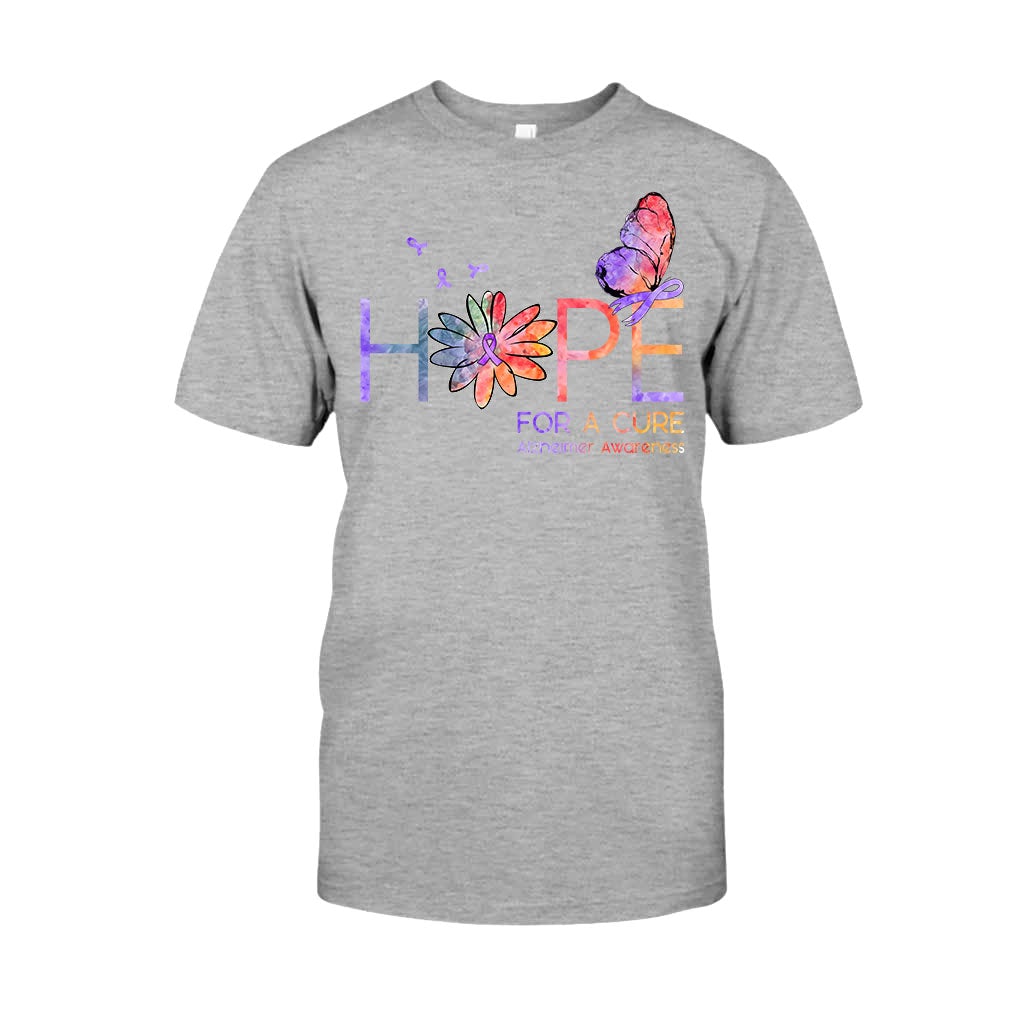 Hope For A Cure - Alzheimer Awareness T-shirt and Hoodie 1121
