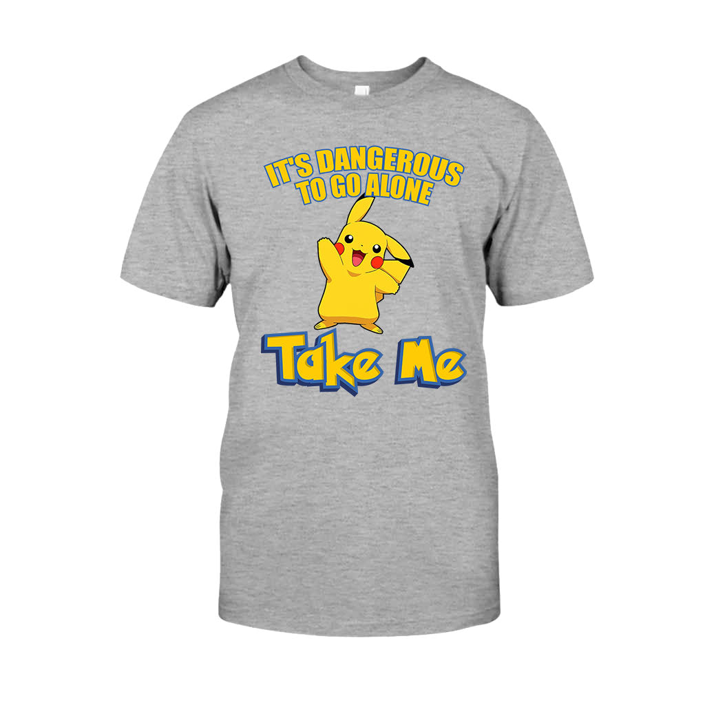 It's Dangerous To Go Alone - Personalized Monster Trainer T-shirt and Hoodie