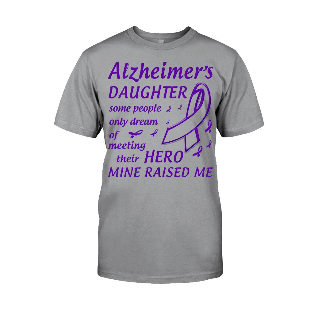 Alzheimer Daughter - Alzheimer Awareness T-shirt And Hoodie 072021
