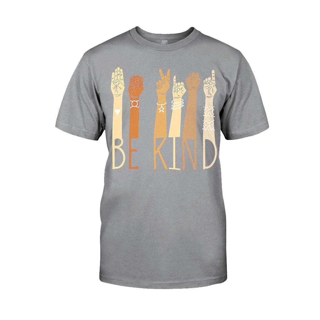 Be Kind - American Sign Language T-shirt And Hoodie 062021