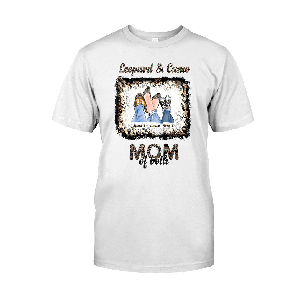 Leopard And Camo - Personalized Mother's Day T-shirt and Hoodie