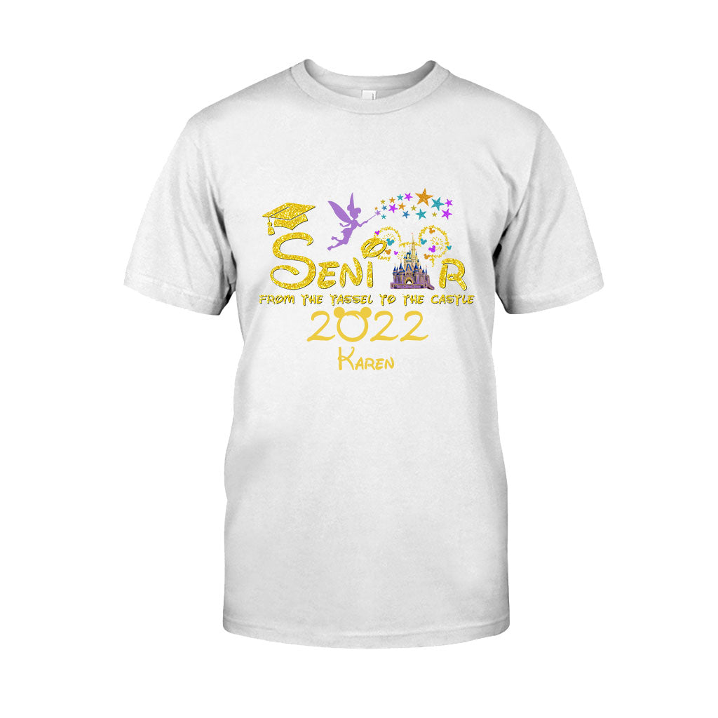 From The Tassel To The Castle - Personalized Graduation T-shirt and Hoodie