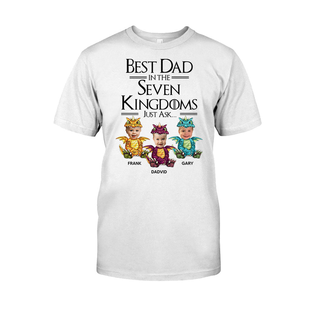 Best Dad In The Seven Kingdoms - Personalized Thrones Game T-shirt and Hoodie