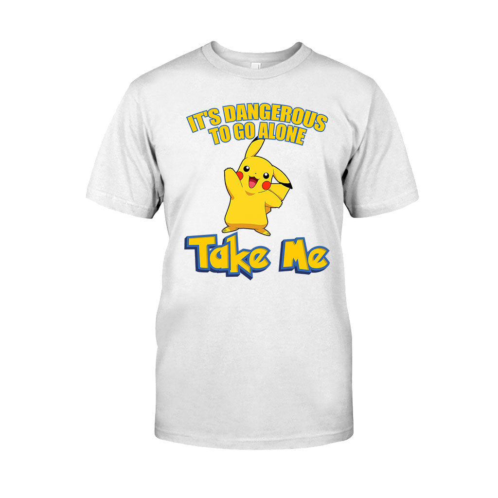 It's Dangerous To Go Alone - Personalized Monster Trainer T-shirt and Hoodie