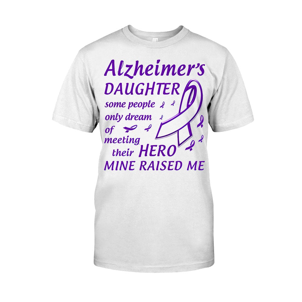 Alzheimer Daughter - Alzheimer Awareness T-shirt And Hoodie 072021