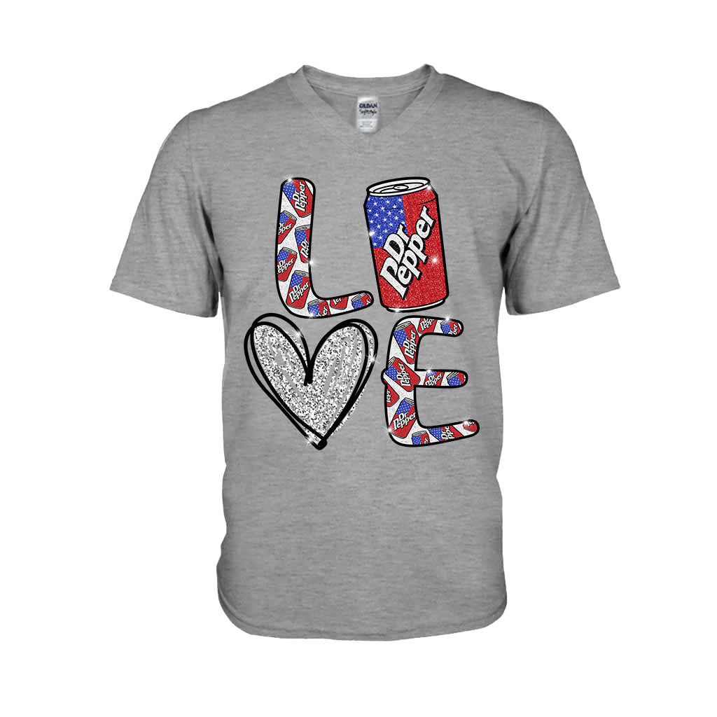 Love Summer Patriotic Texas Drink T-shirt and Hoodie