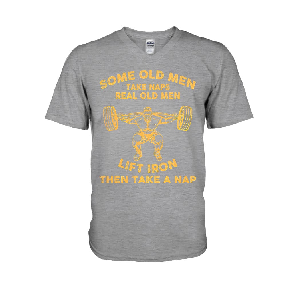 Some Old Men - Weightlifting T-shirt And Hoodie 092021